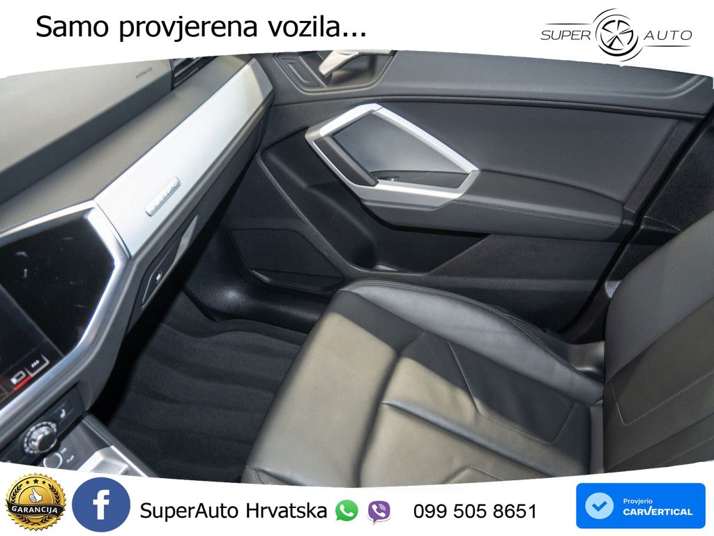 Audi Q3 II Sportback 40 TFSI (190 KS) quattro S tronic S line LED+GR SJED+ACC