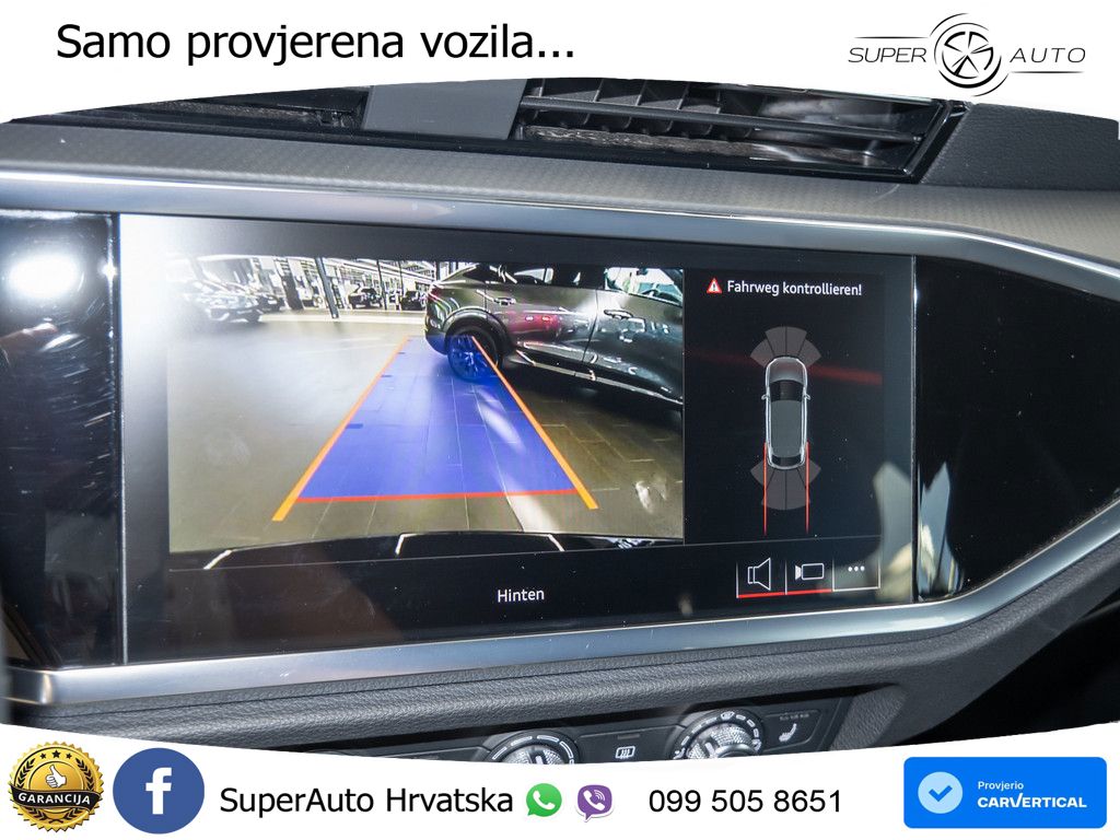 Audi Q3 II Sportback 40 TFSI (190 KS) quattro S tronic S line LED+GR SJED+ACC