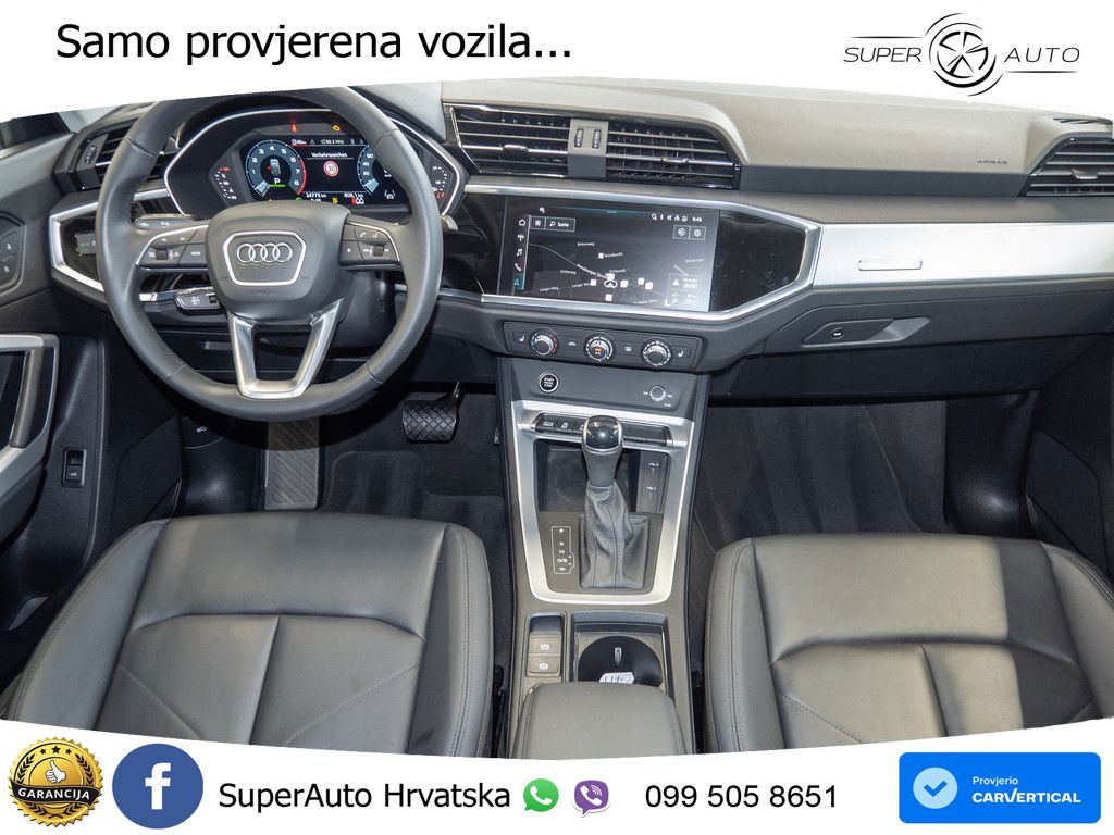 Audi Q3 II Sportback 40 TFSI (190 KS) quattro S tronic S line LED+GR SJED+ACC