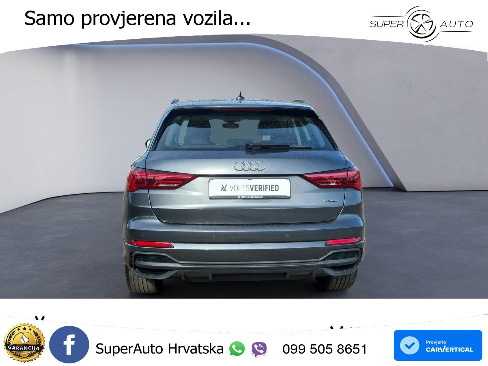 Audi Q3 40 TFSI (190 KS) quattro S tronic S line LED+GR SJED+ACC