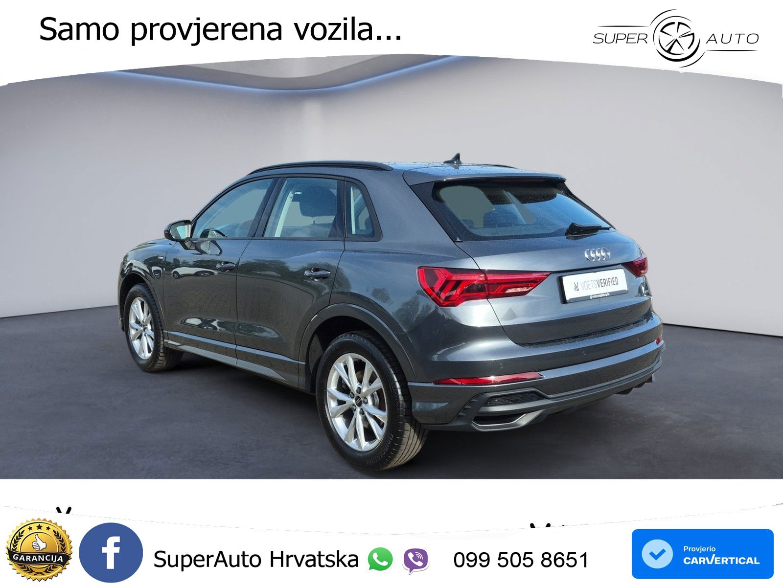 Audi Q3 40 TFSI (190 KS) quattro S tronic S line LED+GR SJED+ACC