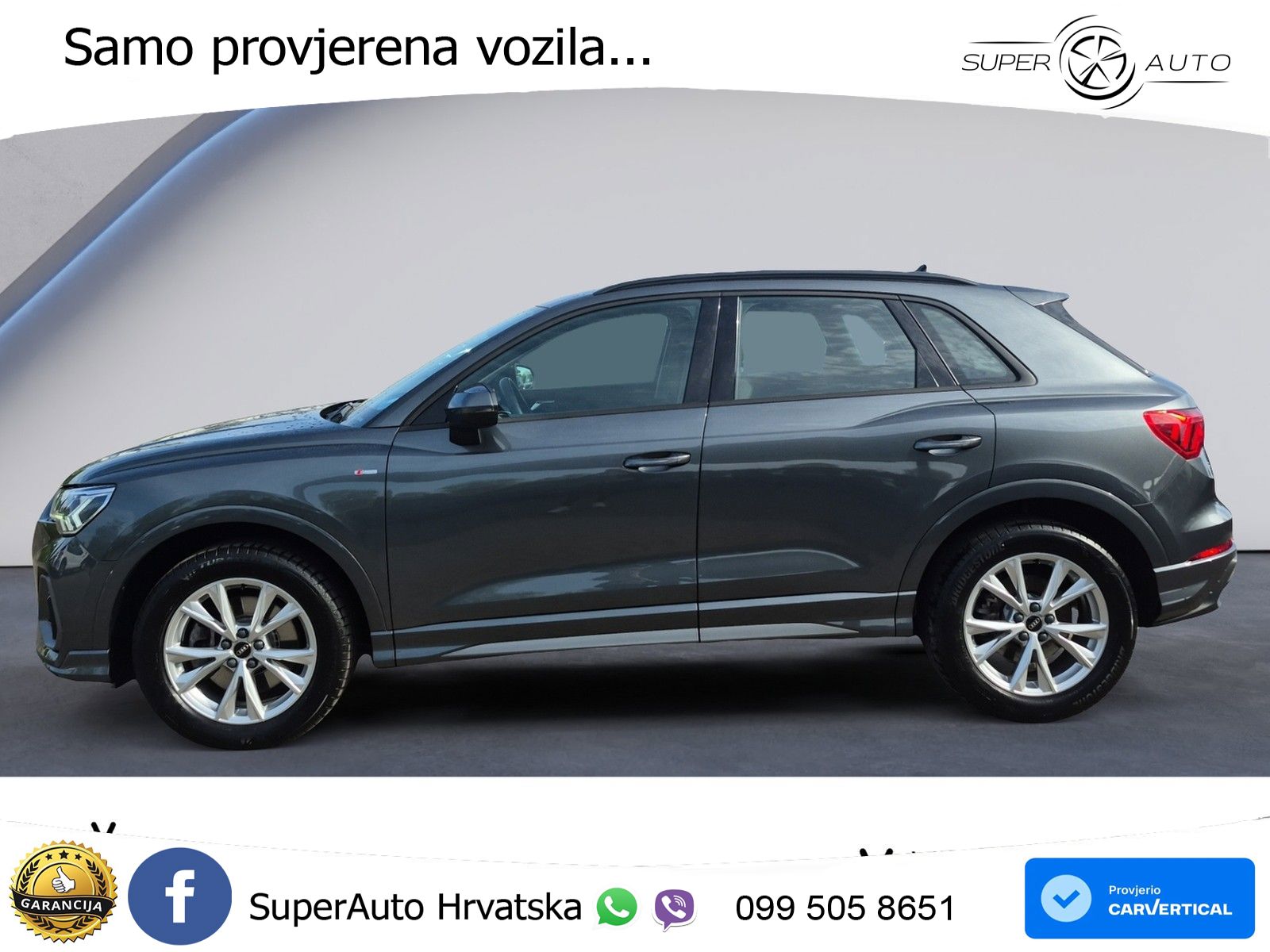 Audi Q3 40 TFSI (190 KS) quattro S tronic S line LED+GR SJED+ACC