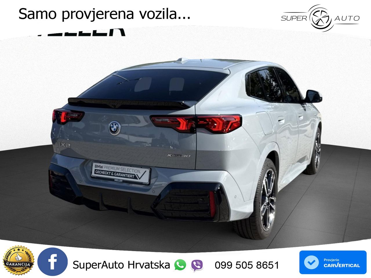 BMW iX2 66.5 kWh (313 KS) xDrive30