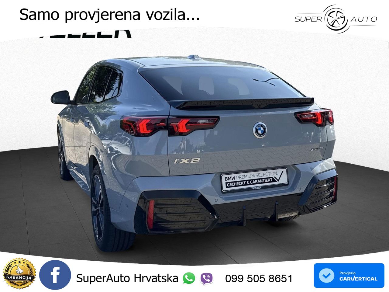 BMW iX2 66.5 kWh (313 KS) xDrive30