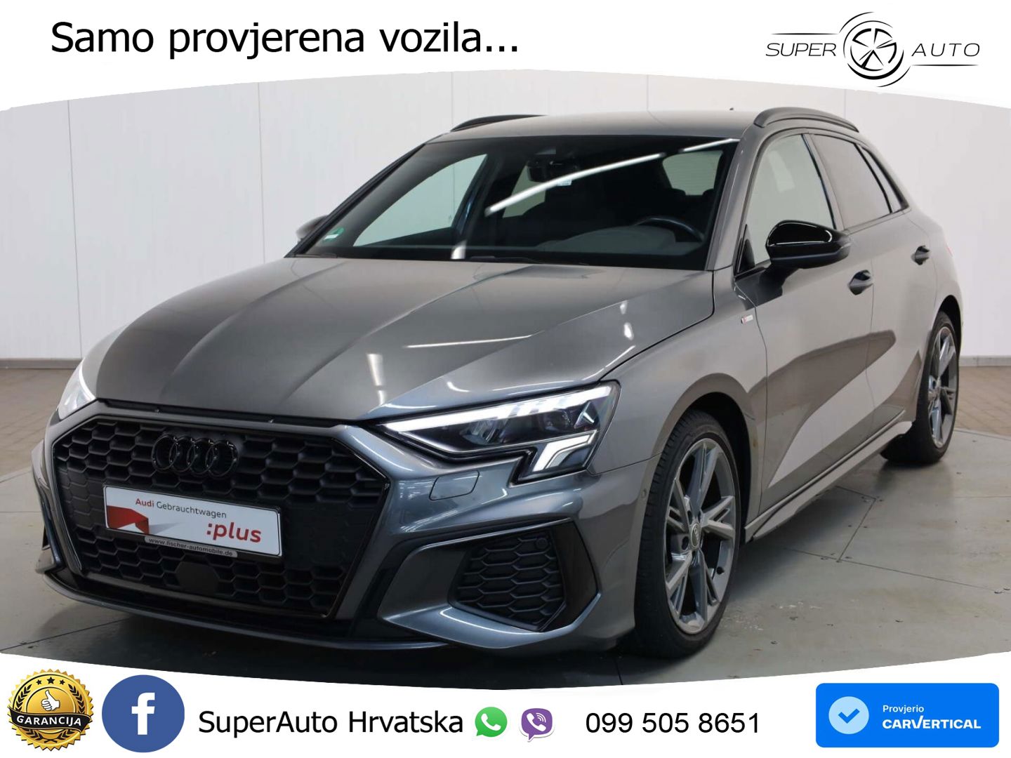 Audi A3 30 TDI (116 KS) S tronic S line LED+GR SJED+ACC