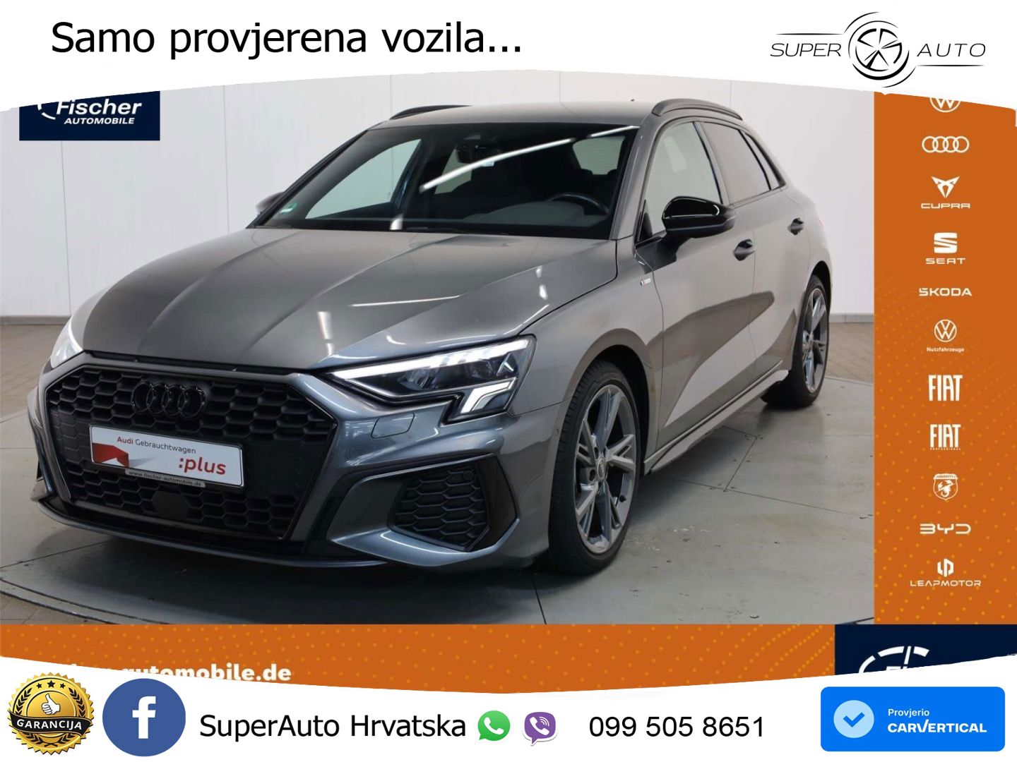 Audi A3 30 TDI (116 KS) S tronic S line LED+GR SJED+ACC