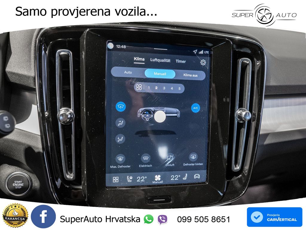 Volvo XC40 2.0 B3 163 KS Automatic LED+GR SJED+ACC