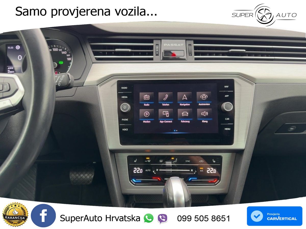 Volkswagen Passat Variant 2.0 TDI (122 KS) DSG LED+GR SJED+ACC