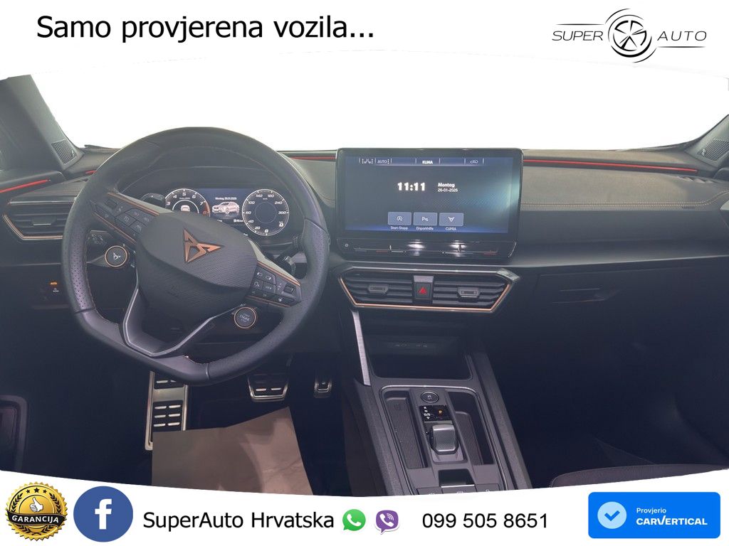 Cupra Formentor VZ5 2.5 TSI (390 KS) 4Drive DSG LED+GR SJED+ACC