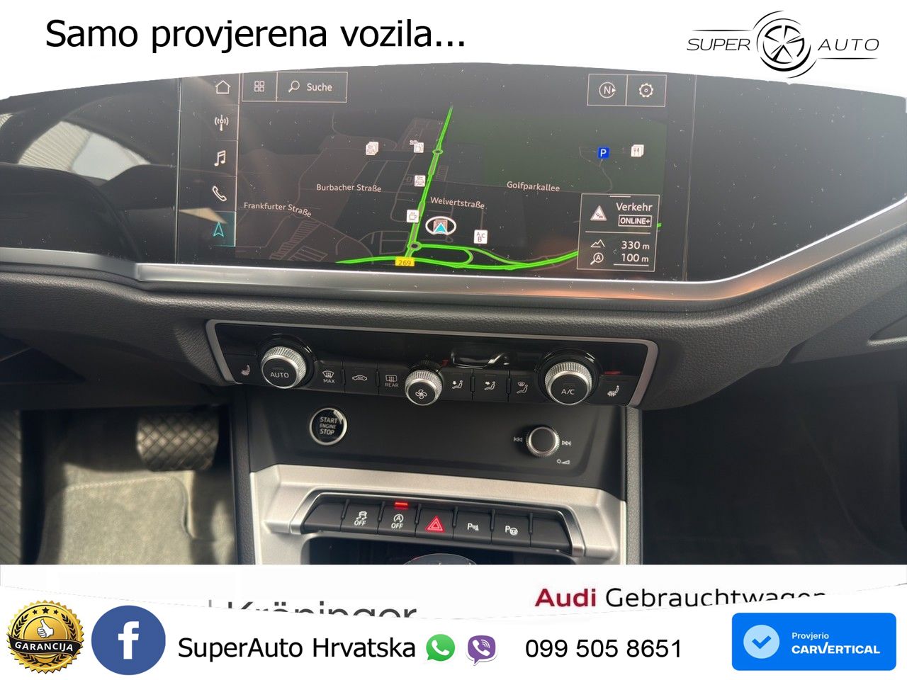 Audi Q3 35 TFSI (150 KS) S tronic S line LED+GR SJED+ACC