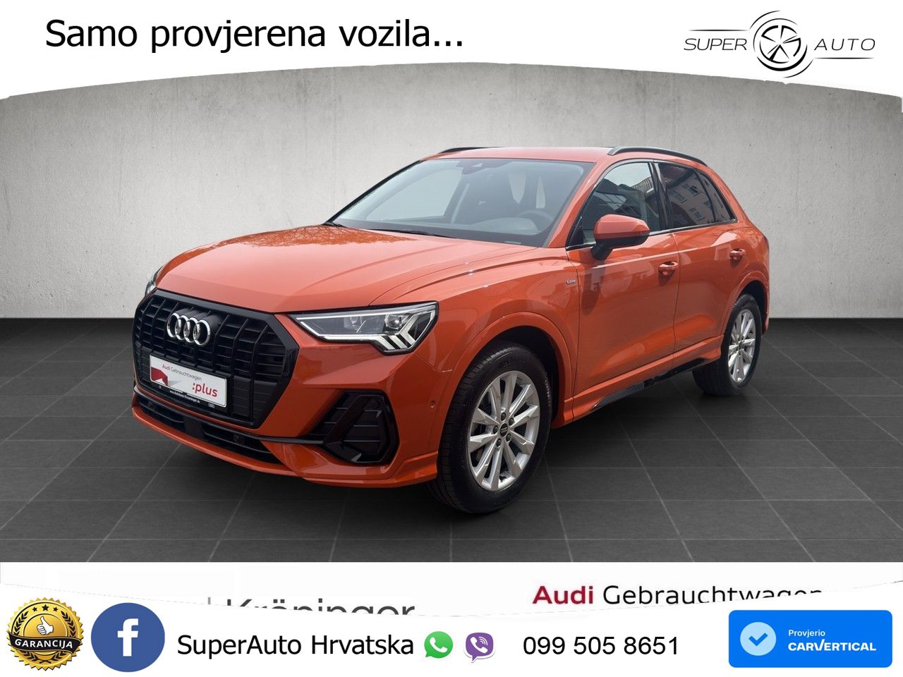 Audi Q3 35 TFSI (150 KS) S tronic S line LED+GR SJED+ACC