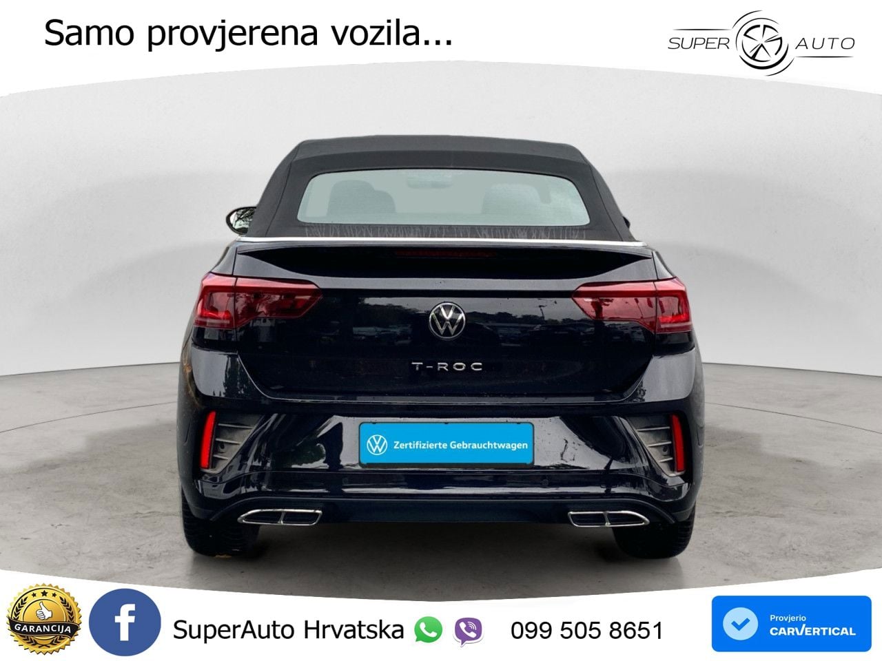 Volkswagen T-Roc 1.5 TSI (150 KS) R-Line LED+GR SJED+ACC