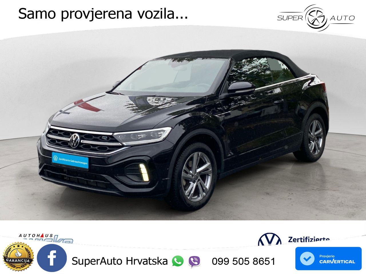 Volkswagen T-Roc 1.5 TSI (150 KS) R-Line LED+GR SJED+ACC