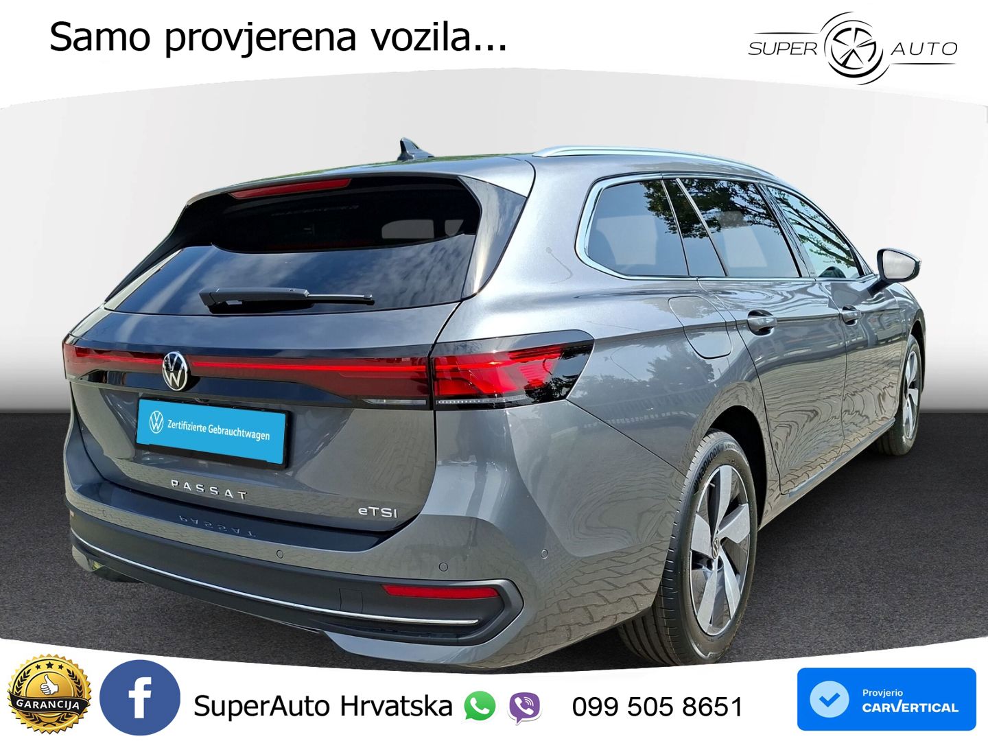 Volkswagen Passat Variant 1.5 eTSI (150 KS) DSG Business LED+GR SJED+ACC