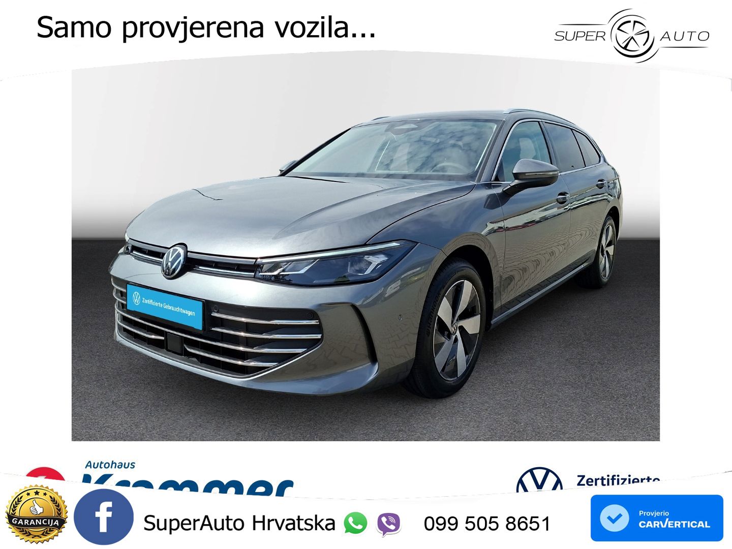 Volkswagen Passat Variant 1.5 eTSI (150 KS) DSG Business LED+GR SJED+ACC