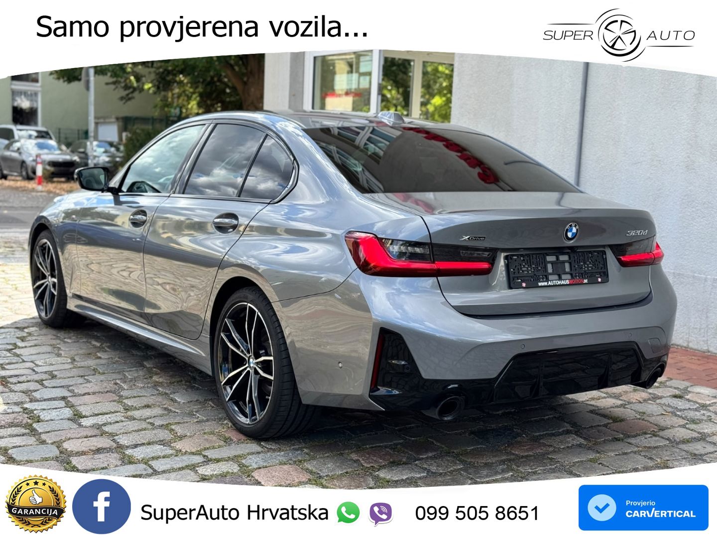 BMW 320d (190 KS) xDrive Steptronic M Sport LED+GR SJED+ACC