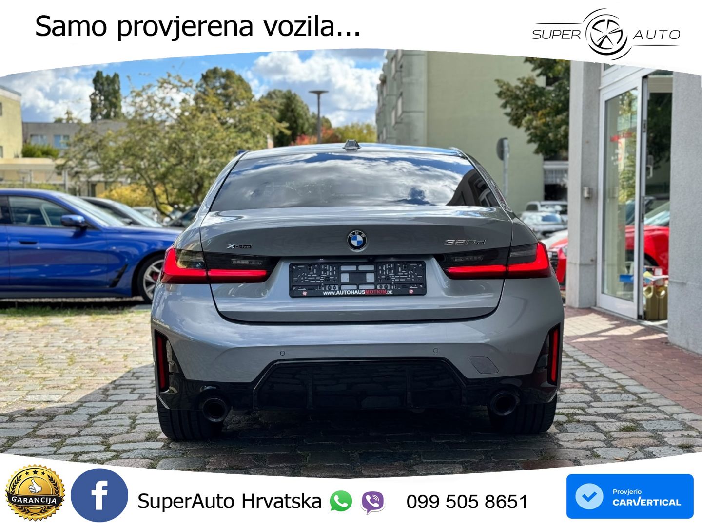 BMW 320d (190 KS) xDrive Steptronic M Sport LED+GR SJED+ACC