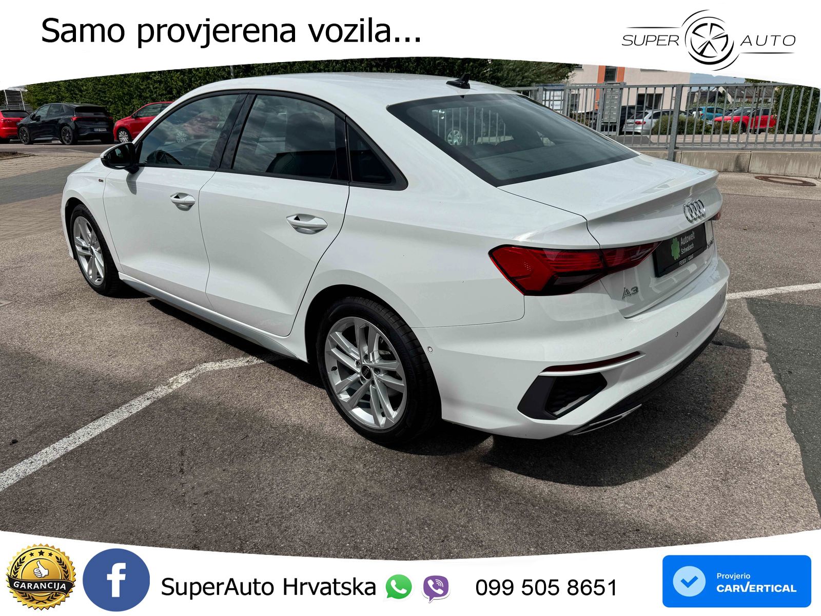 Audi A3 Limuzina 35 TDI (150 KS) S tronic S line
