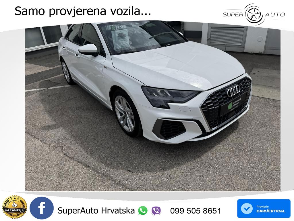 Audi A3 Limuzina 35 TDI (150 KS) S tronic S line