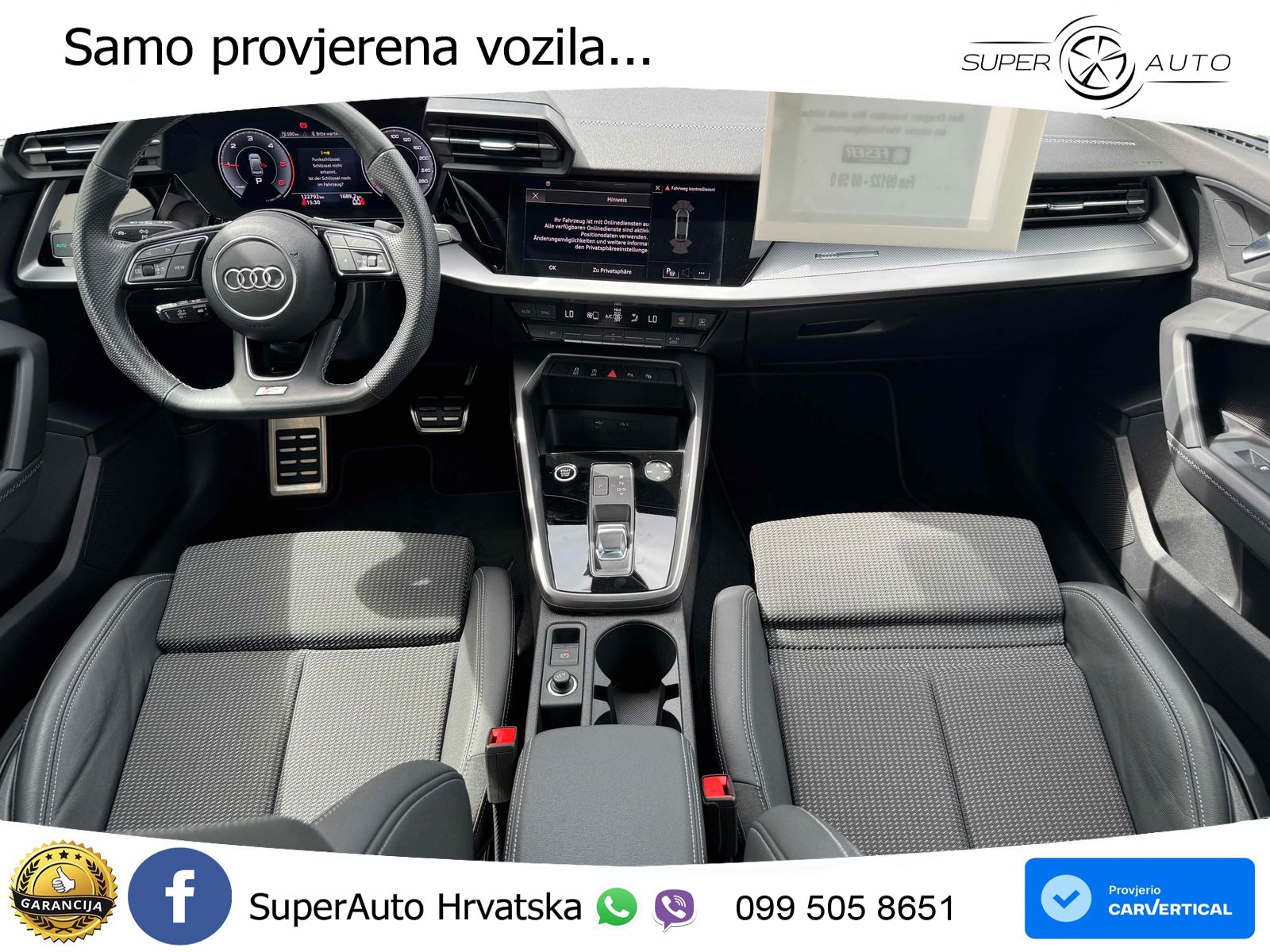 Audi A3 Limuzina 35 TDI (150 KS) S tronic S line