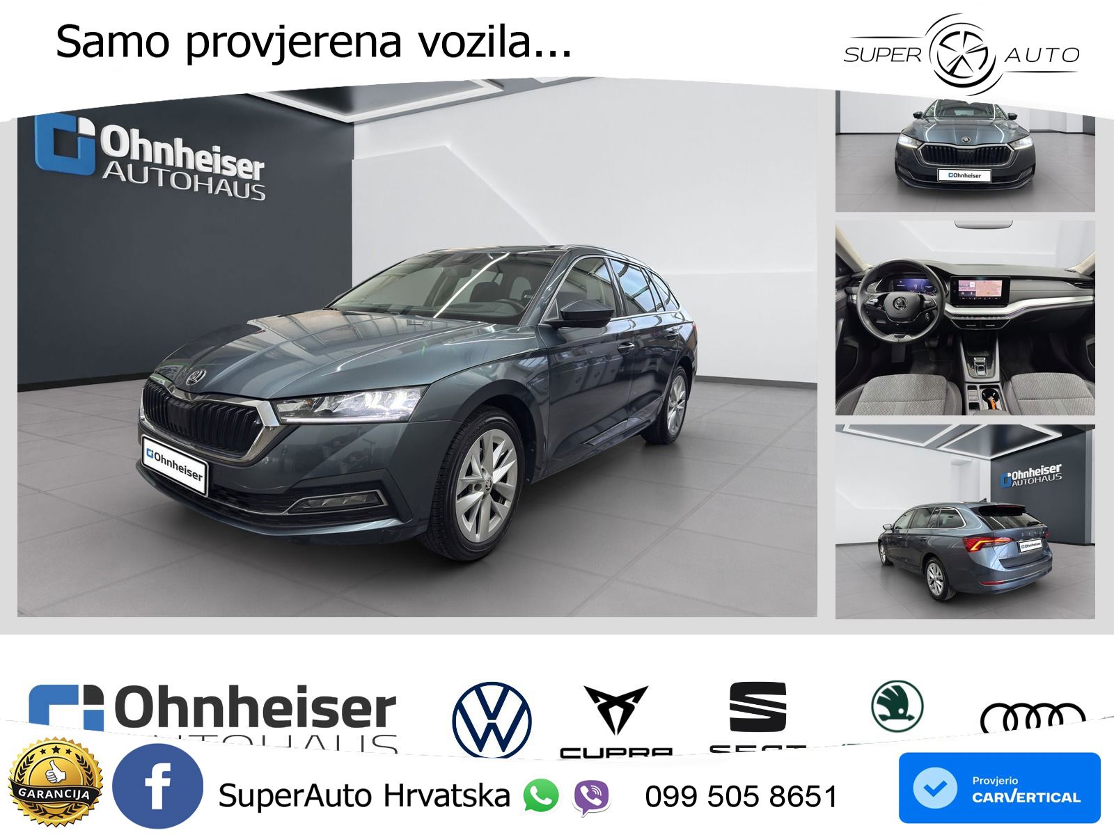 Škoda Octavia Combi 2.0 TDI (150 KS) DSG