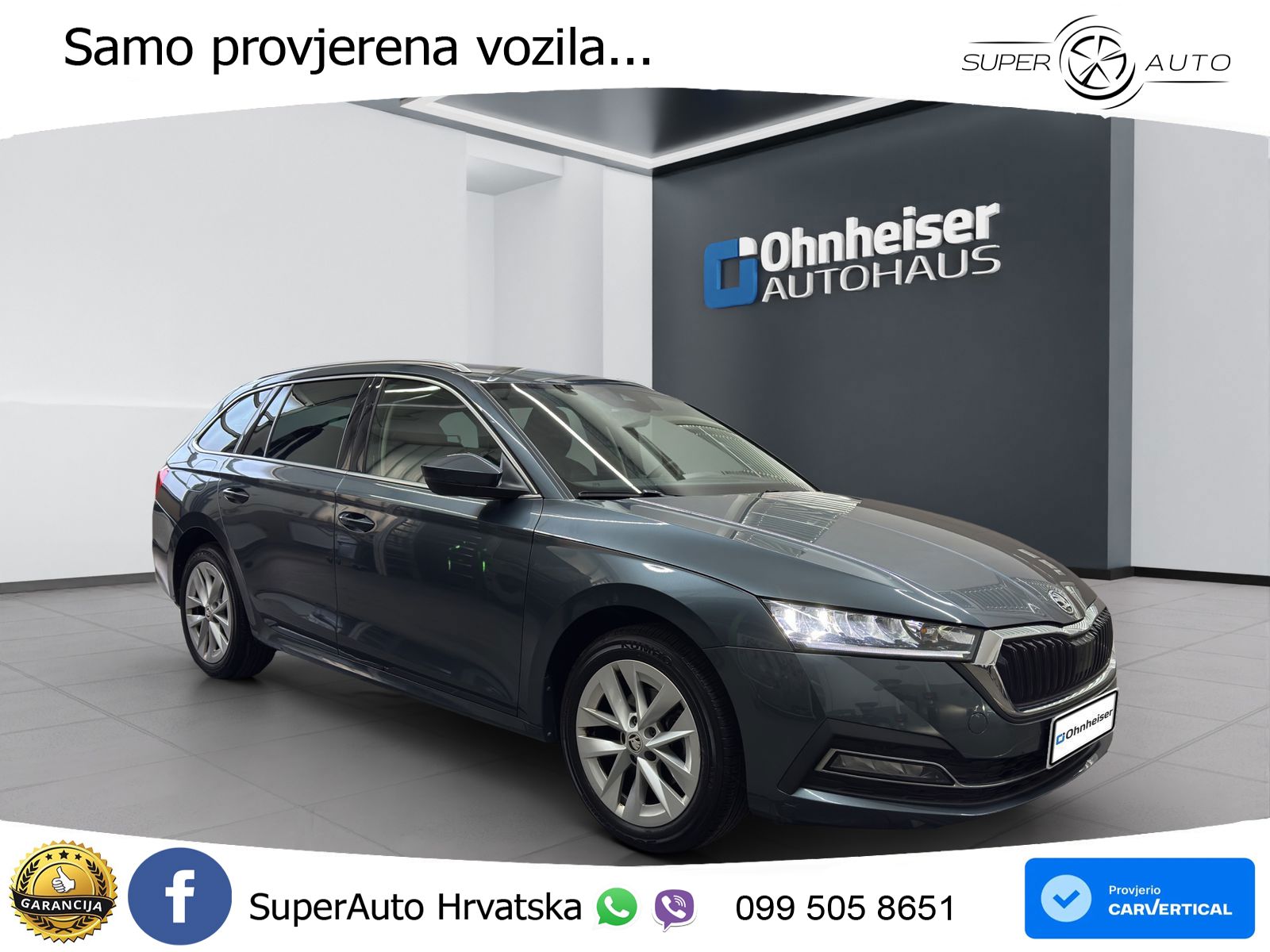 Škoda Octavia Combi 2.0 TDI (150 KS) DSG