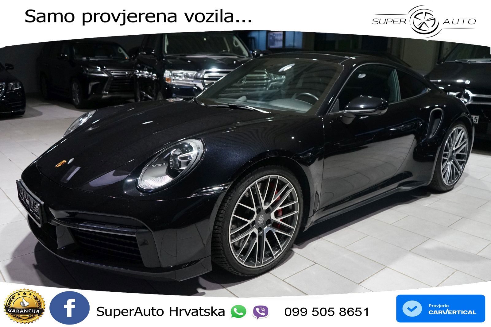 Porsche 911 Turbo 3.8 (580 KS) PDK MATRIX+GR SJED+KAM