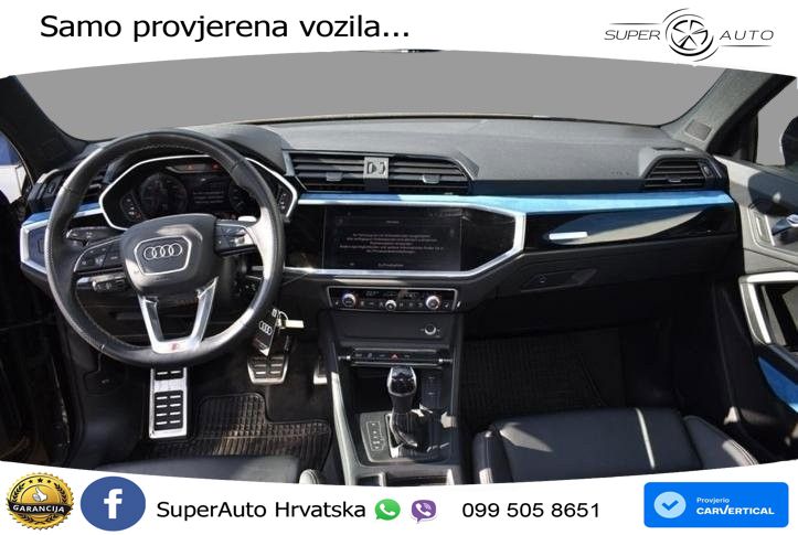 Audi Q3 Sportback 45 TFSIe (245 KS) S tronic S line MATRIX+GR SJED+KAM