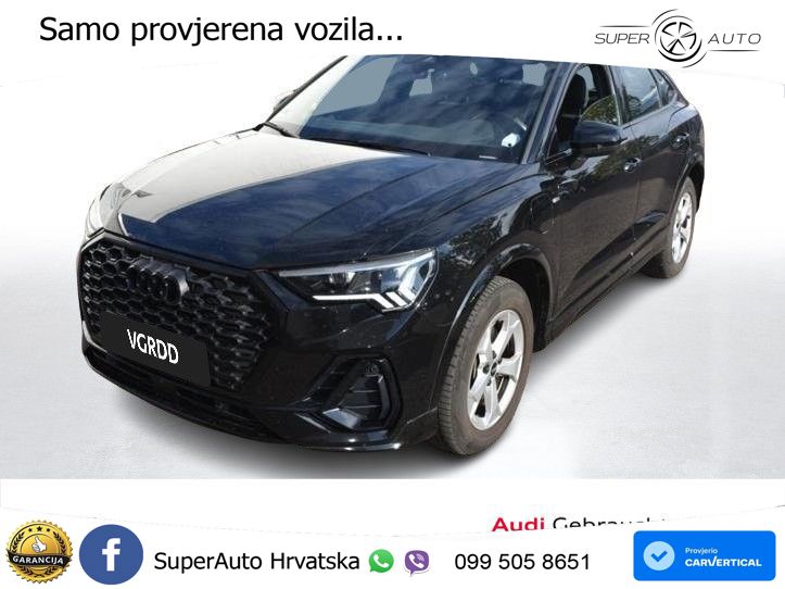 Audi Q3 Sportback 45 TFSIe (245 KS) S tronic S line MATRIX+GR SJED+KAM