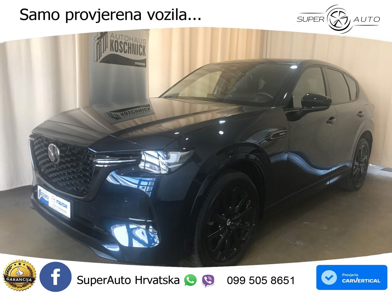 Mazda CX-60 2.5 e-Skyactiv (328 KS) AWD Automatic LED+GR SJED+ACC