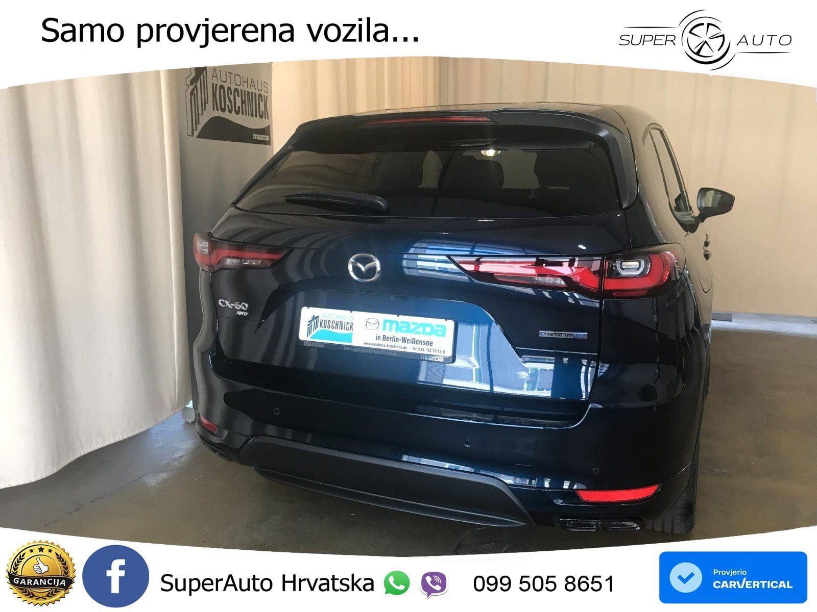 Mazda CX-60 2.5 e-Skyactiv (328 KS) AWD Automatic LED+GR SJED+ACC