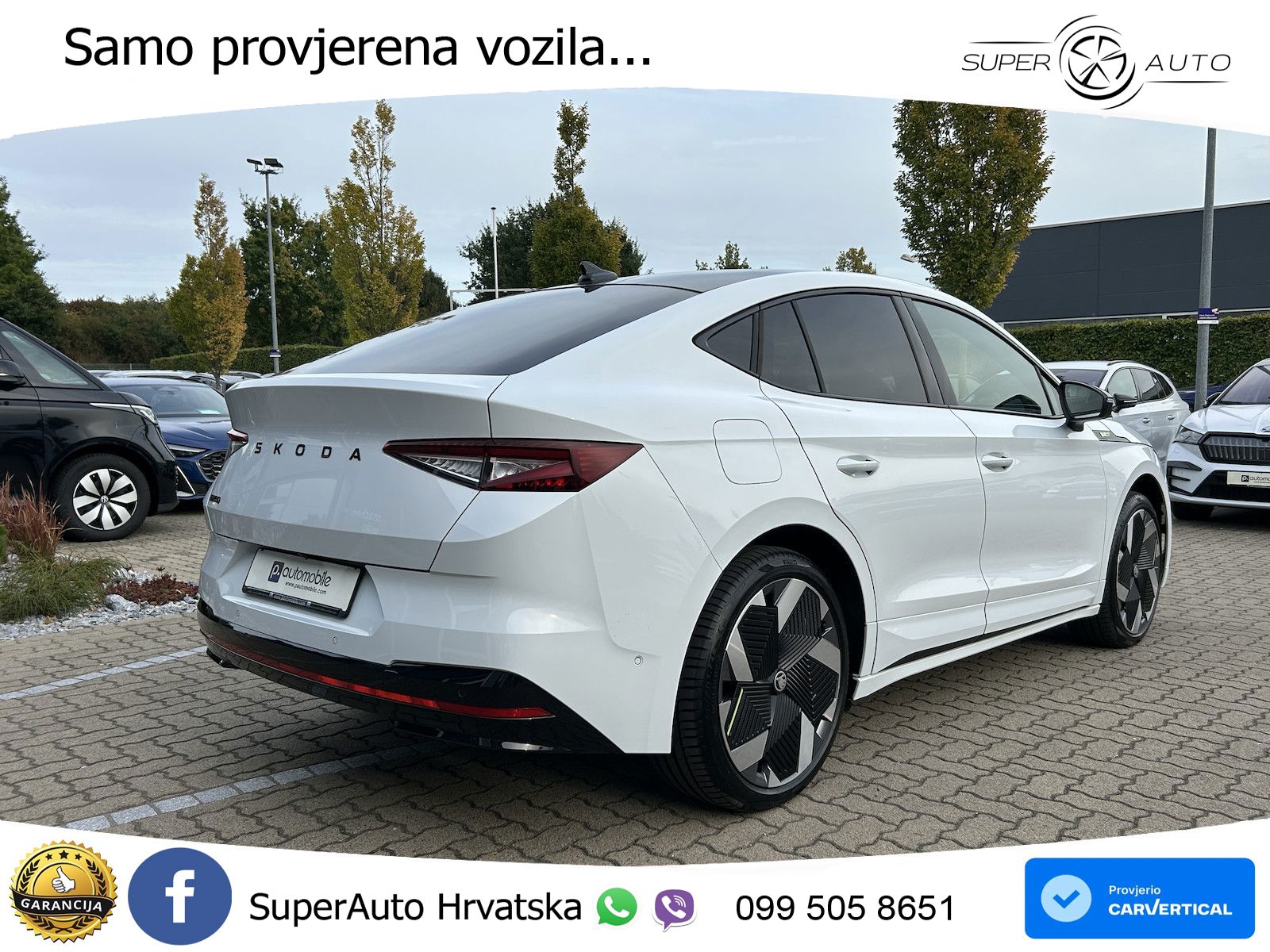 Škoda Enyaq iV RS 82 kWh (340 KS) AWD Lounge MATRIX+GR SJED+KAM