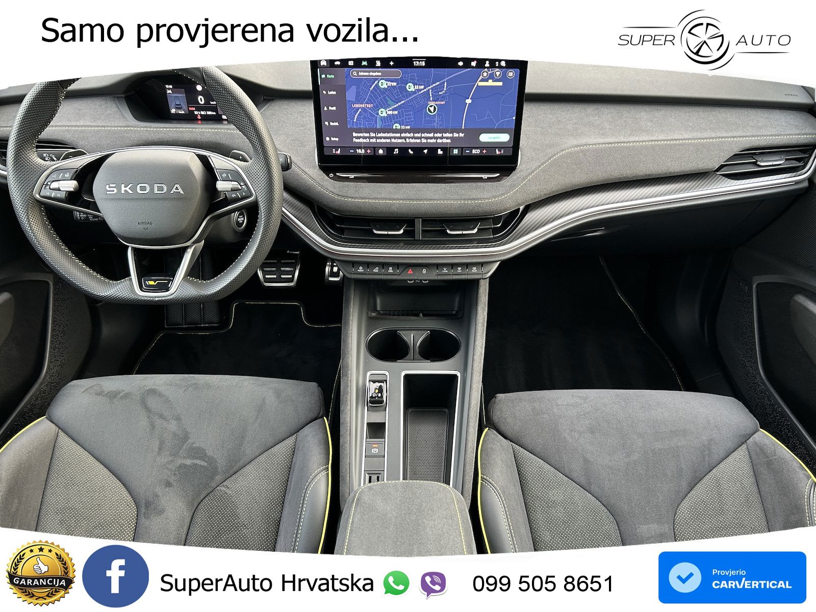 Škoda Enyaq iV RS 82 kWh (340 KS) AWD Lounge MATRIX+GR SJED+KAM