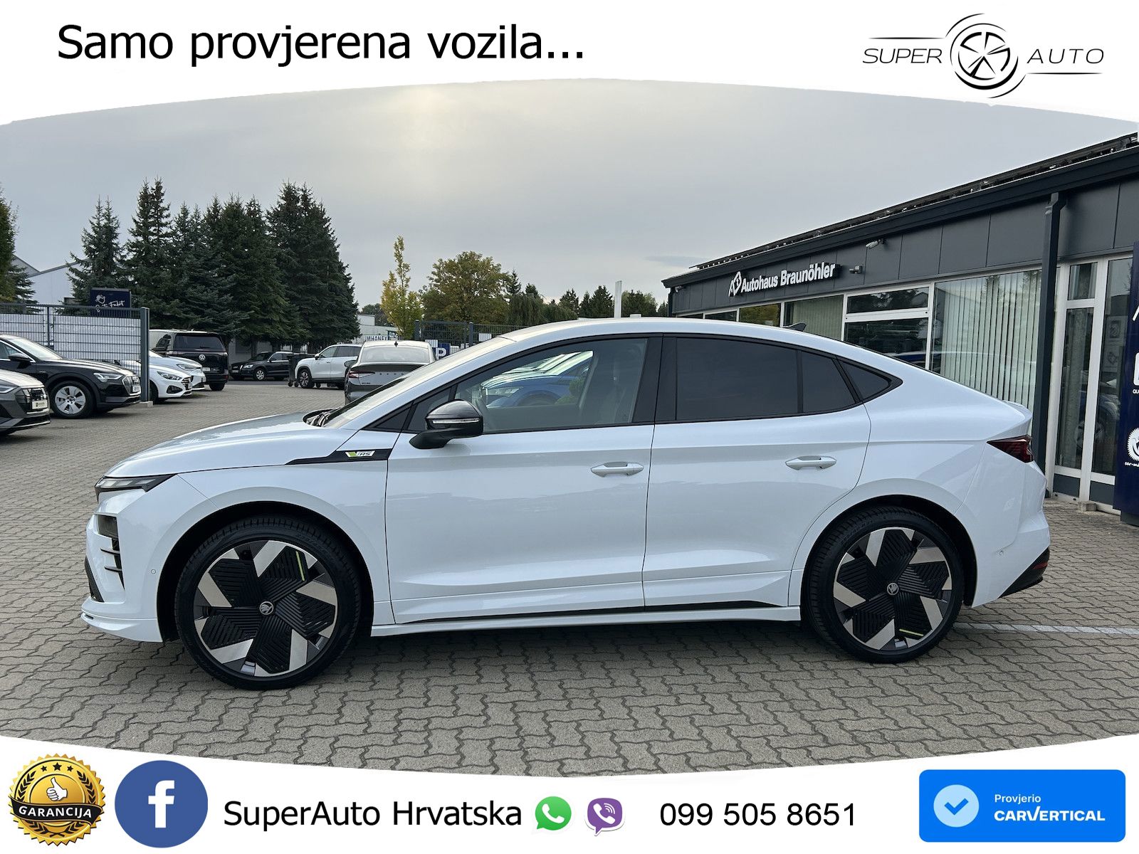 Škoda Enyaq iV RS 82 kWh (340 KS) AWD Lounge MATRIX+GR SJED+KAM