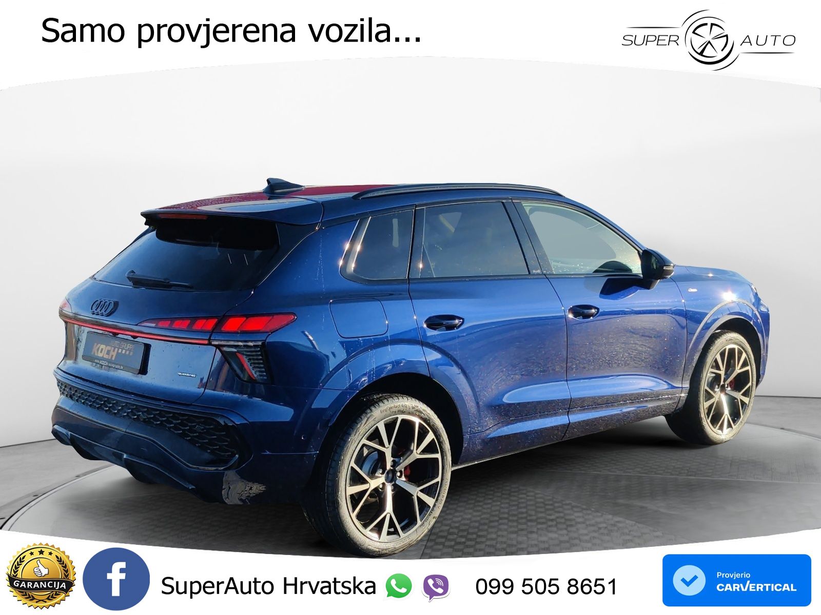 Audi Q3 2.0 TFSI (204 KS) quattro S tronic S line LED+GR SJED+ACC