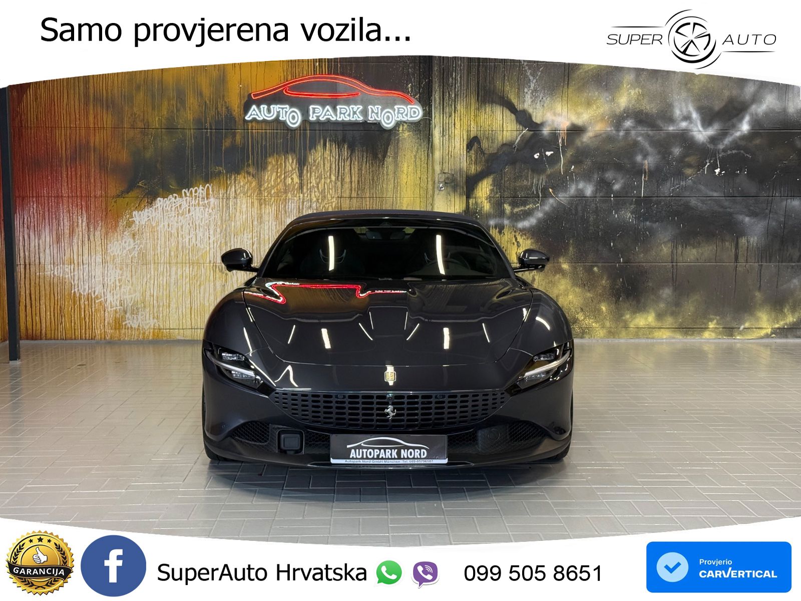 Ferrari Roma Spider 3.9 V8 (620 KS) F1 DCT LED+GR SJED+ACC