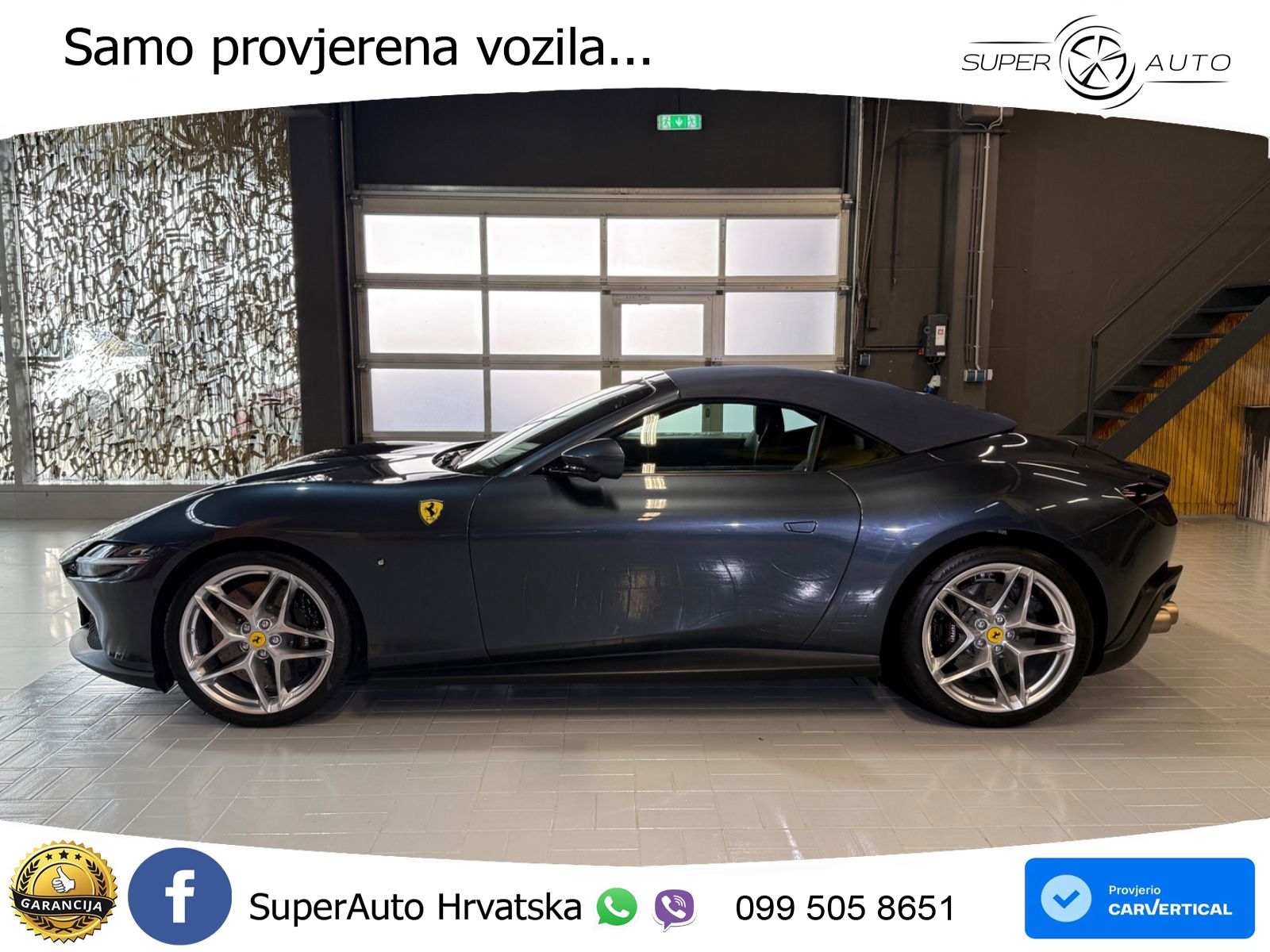 Ferrari Roma Spider 3.9 V8 (620 KS) F1 DCT LED+GR SJED+ACC