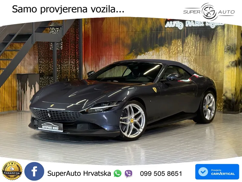 Ferrari Roma Spider 3.9 V8 (620 KS) F1 DCT LED+GR SJED+ACC