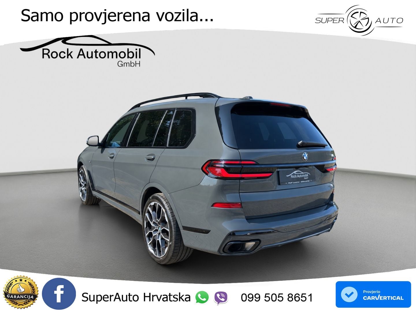 BMW X7 40d (352 KS) xDrive Steptronic M Sport ZRAČNI+ACC+GR SJED+KAM+PANO