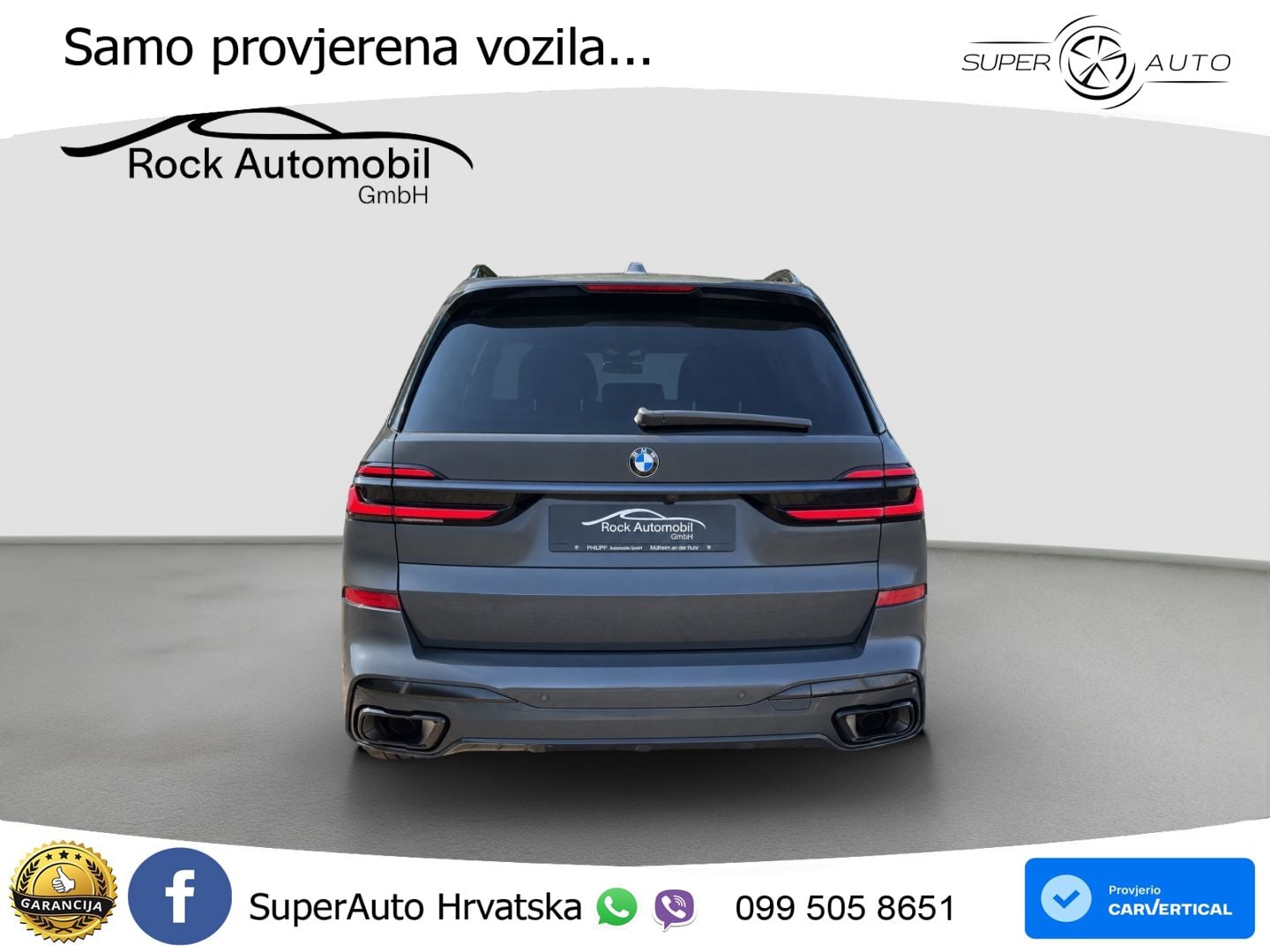 BMW X7 40d (352 KS) xDrive Steptronic M Sport ZRAČNI+ACC+GR SJED+KAM+PANO