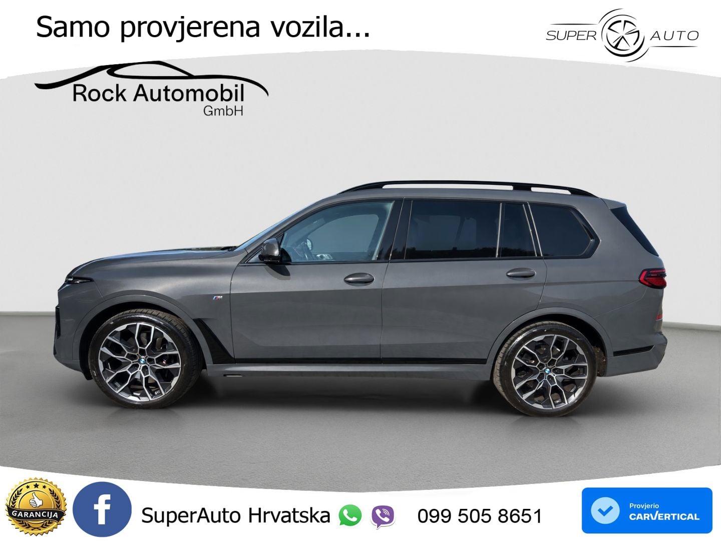 BMW X7 40d (352 KS) xDrive Steptronic M Sport ZRAČNI+ACC+GR SJED+KAM+PANO