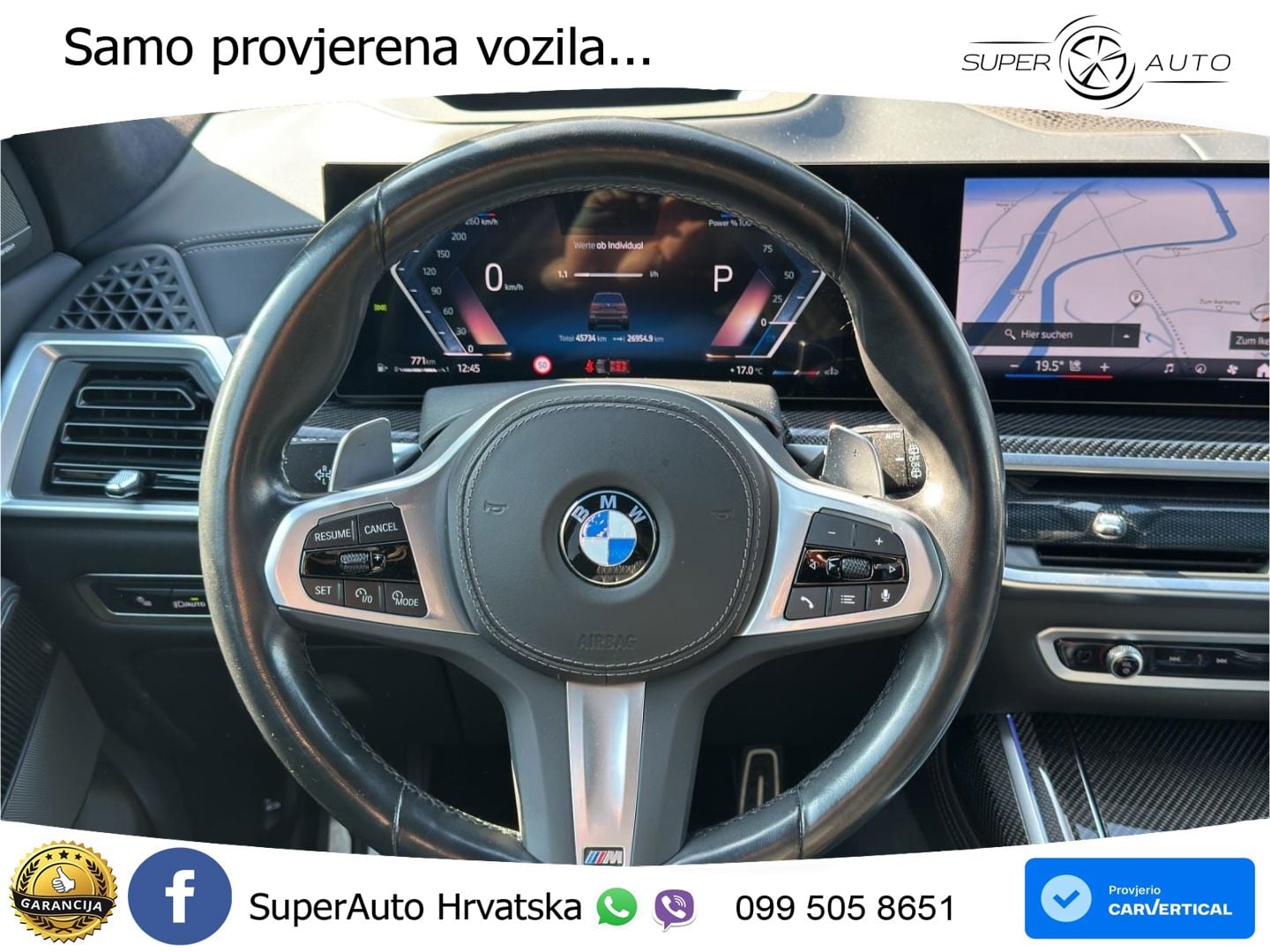 BMW X7 40d (352 KS) xDrive Steptronic M Sport ZRAČNI+ACC+GR SJED+KAM+PANO