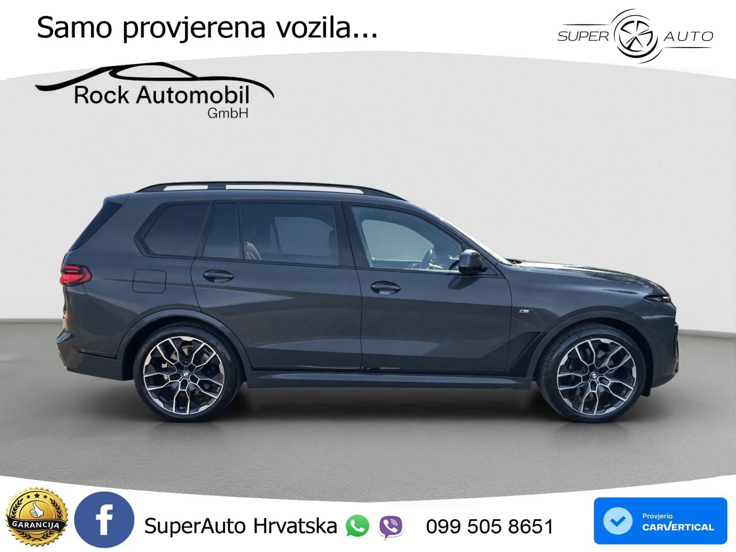 BMW X7 40d (352 KS) xDrive Steptronic M Sport ZRAČNI+ACC+GR SJED+KAM+PANO