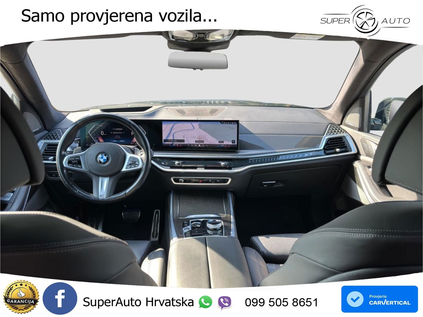 BMW X7 40d (352 KS) xDrive Steptronic M Sport ZRAČNI+ACC+GR SJED+KAM+PANO