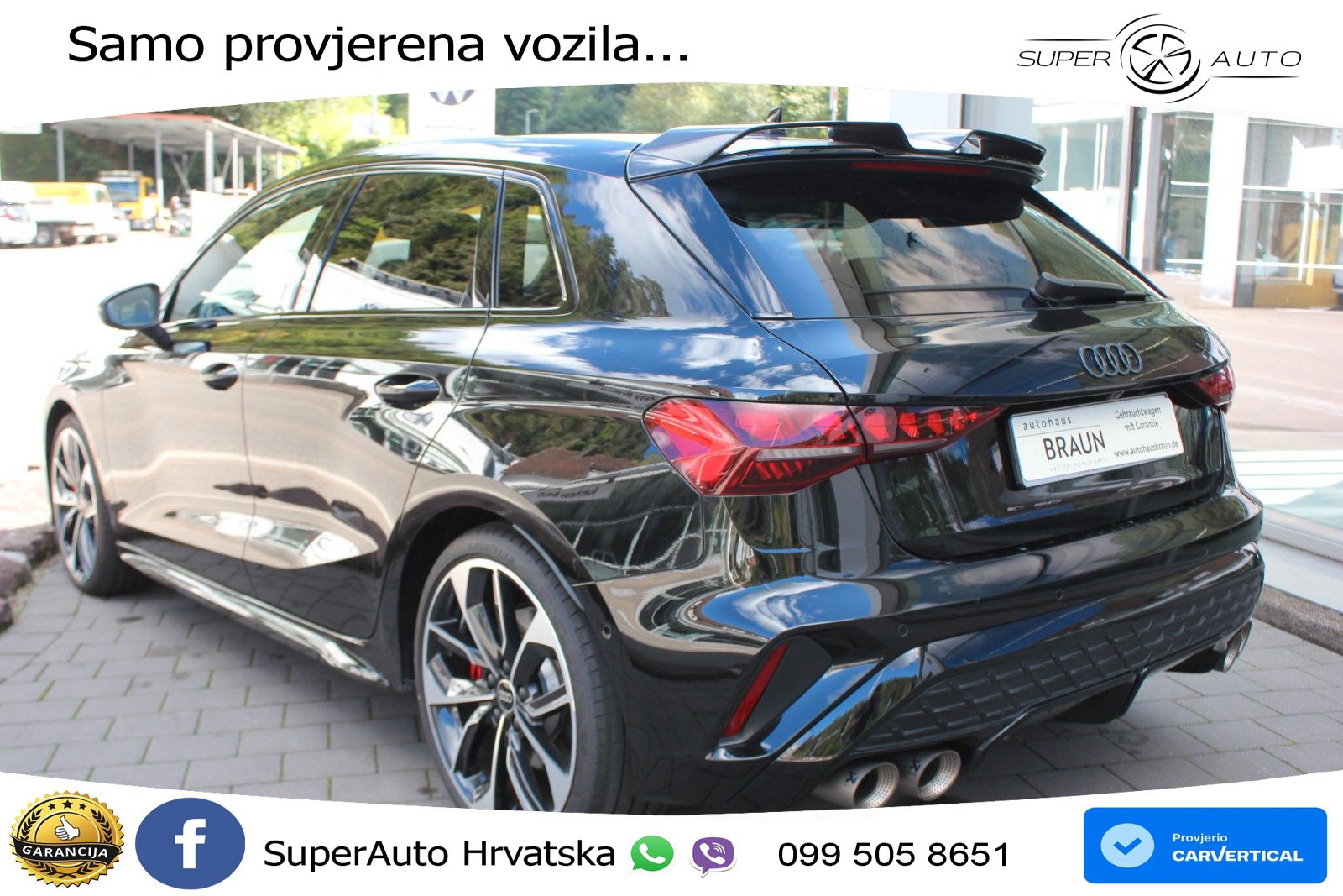 Audi S3 2.0 TFSI (333 KS) quattro S tronic LED+GR SJED+ACC