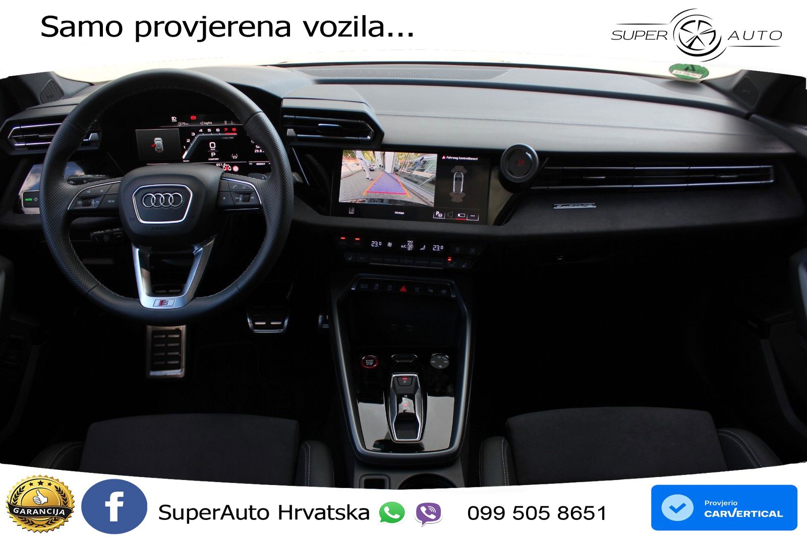 Audi S3 2.0 TFSI (333 KS) quattro S tronic LED+GR SJED+ACC