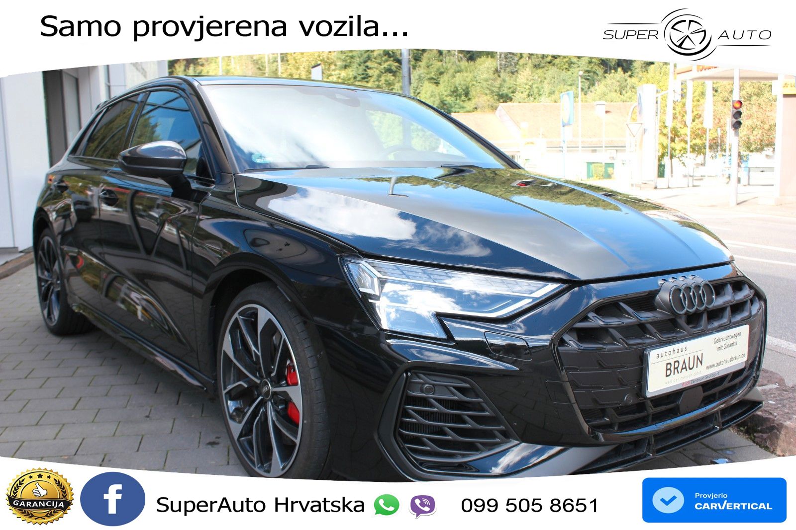 Audi S3 2.0 TFSI (333 KS) quattro S tronic LED+GR SJED+ACC