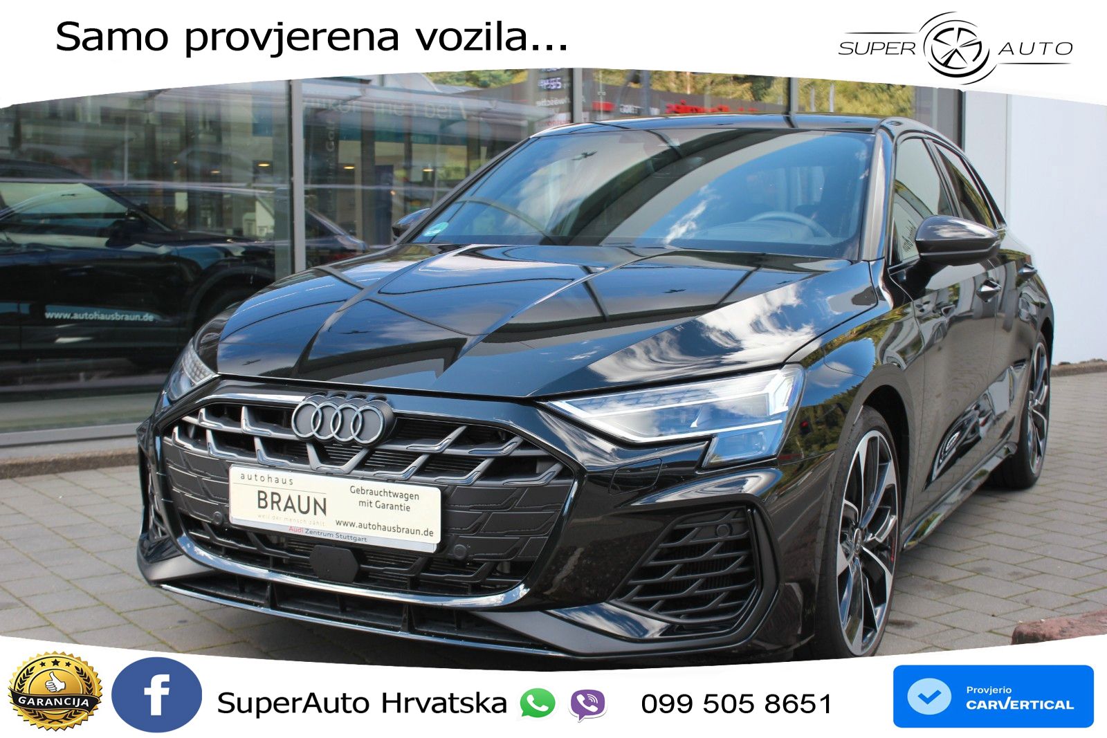 Audi S3 2.0 TFSI (333 KS) quattro S tronic LED+GR SJED+ACC