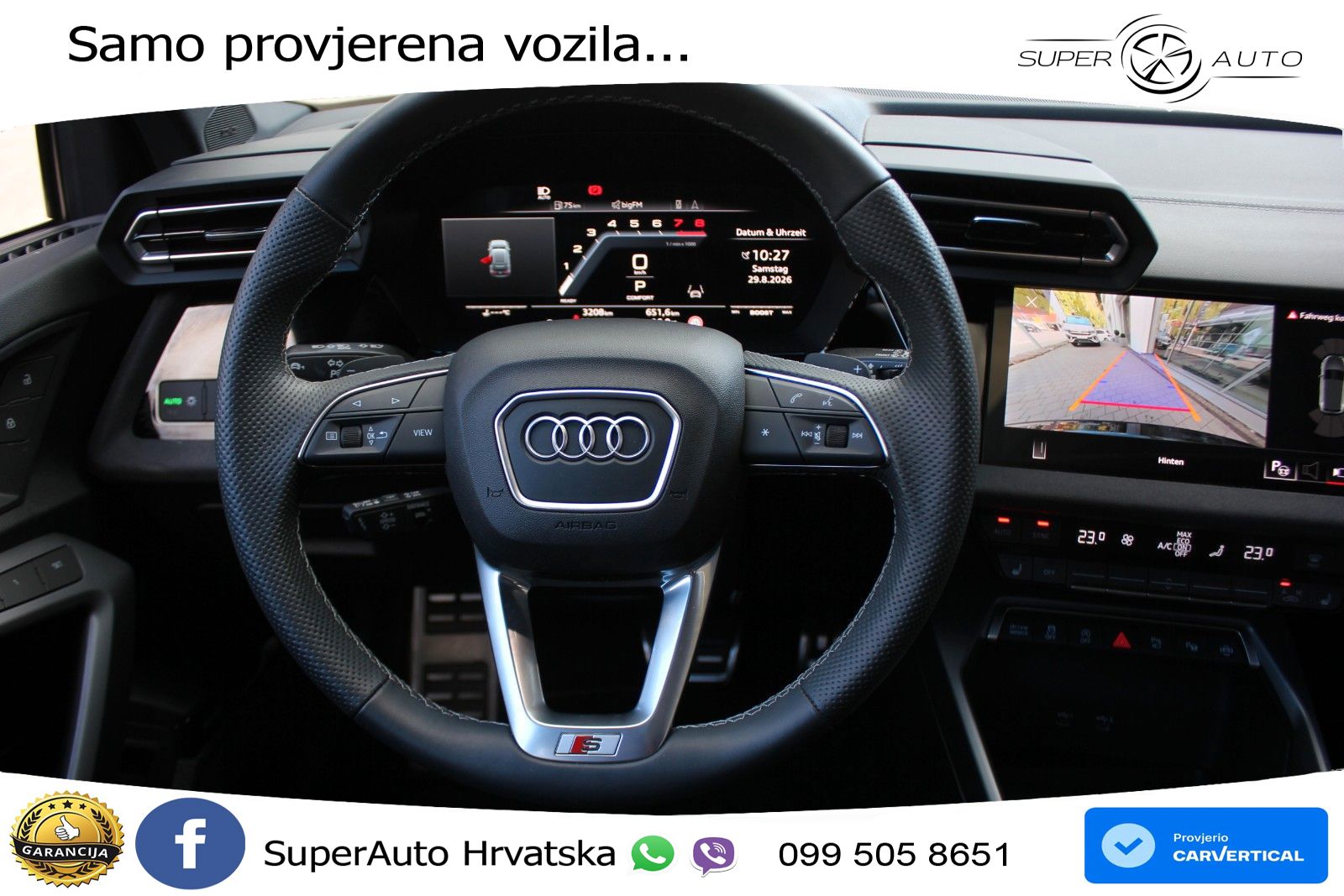 Audi S3 2.0 TFSI (333 KS) quattro S tronic LED+GR SJED+ACC
