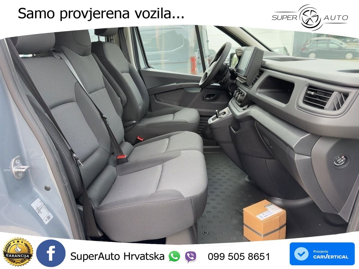 Renault Trafic Doppelk. Komfort L1H1 3,0t Blue dCi150 AT 150 KS